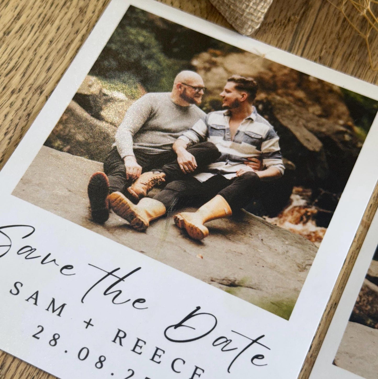 Personalised Save the Date Magnets